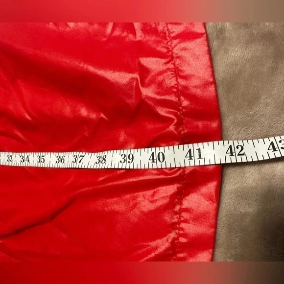 LLOYD ALLEN Vintage Nylon Rain Jacket Red Women’s Size s - Picture 6 of 8